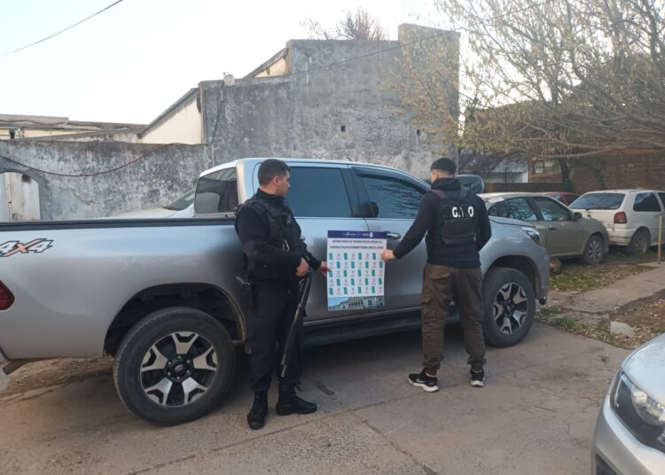 Allanamiento en Benito Juárez tras un robo ejecutado en De la Garma