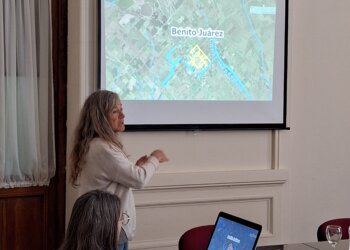 Se presentó el proyecto para el entubamiento del canal lindero a la ruta provincial 74