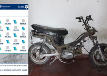 Recuperan una moto que había sido sustraída de un domicilio