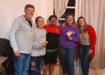 Badminton: se realizó la cena de cierre y se entregaron los premios a los campeones