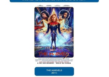 Atilio Marinelli, en cartelera THE MARVELS desde hoy jueves