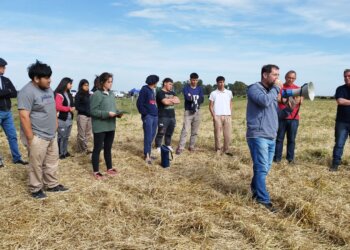 Muy buen marco de público acompañó la jornada ganadera a campo