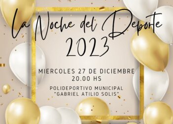 Esta noche en el Polideportivo se realiza la Noche del Deporte