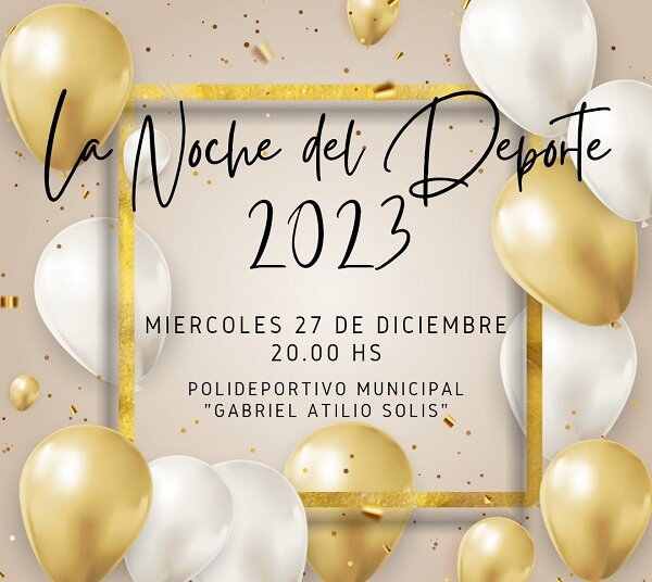 Esta noche en el Polideportivo se realiza la Noche del Deporte