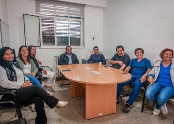Se presentó al nuevo Director Administrativo del Hospital Municipal “Eva Perón”