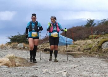 Cintia Pérez corrió en Ushuaia la Trail Race, un desafío más para la juarense