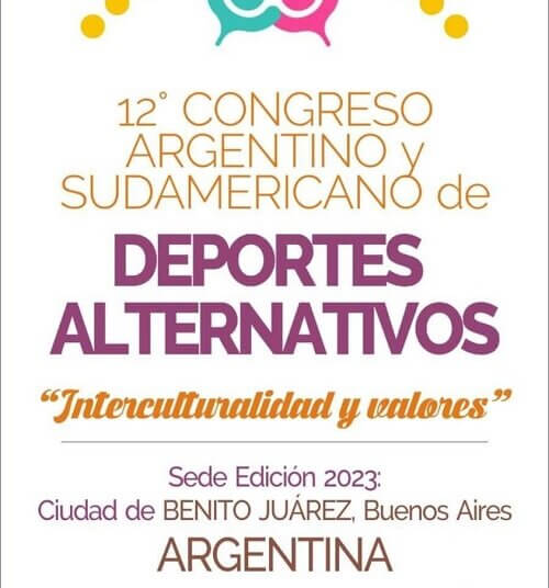 12º Congreso Argentino y Sudamericano de Deportes Alternativos «Intelectual y Valores» 