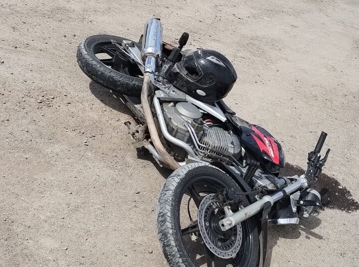 Accidente sobre ruta 86 y acceso a Benito Juárez