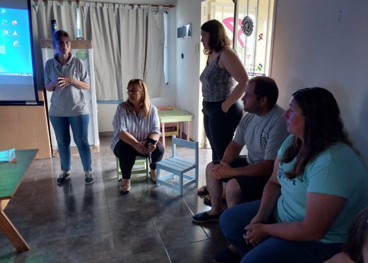 Se realizó el acto de cierre del entrenamiento laboral del Barrio Villa Riel y El So