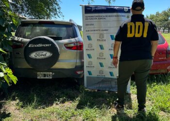 Secuestro de una camioneta por pedido de secuestro activo