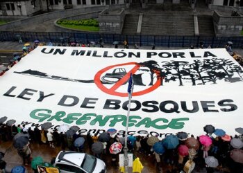 “UNA INICIATIVA DE LAS ONG´S PARA FRENAR LOS AVANCES SOBRE BOSQUES Y GLACIARES”