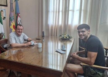 El intendente Julio César Marini atendió distintas audiencias