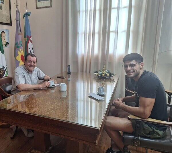 El intendente Julio César Marini atendió distintas audiencias