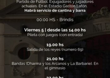 El Club Juarense cumple 119 años y lo celebra con muchas actividades