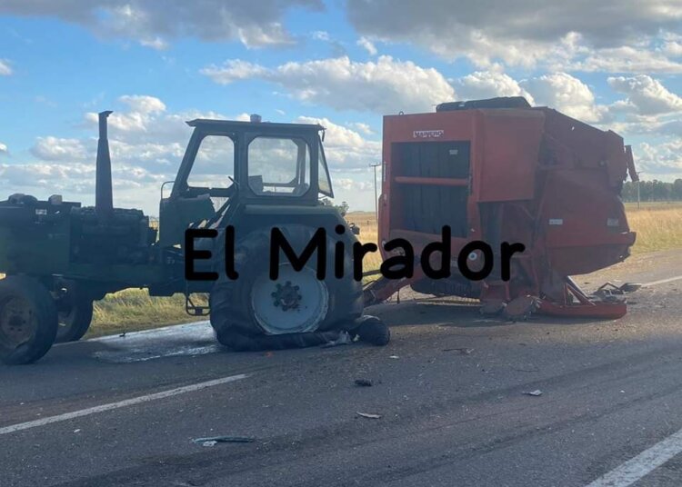 Accidente sobre ruta 3: Parte oficial policial