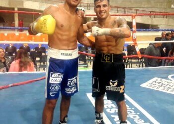 Boxeo: la solidaridad se hizo presente en el Polideportivo