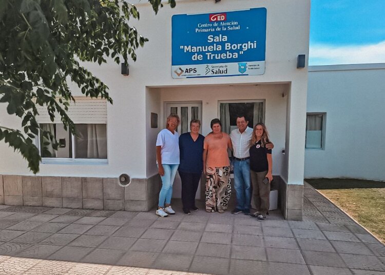 EI Intendente Julio Cesar Marini visitó la localidad de Tedín Uriburu