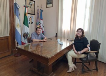 El Intendente Marini recibió a la nueva Inspectora Jefa Distrital de Benito Juárez
