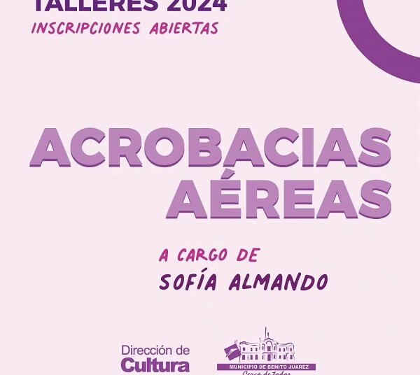 A partir de hoy se abre la inscripción a los Talleres de Dirección de Cultura