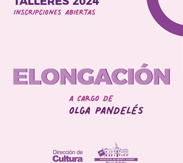 A partir de hoy se abre la inscripción a los Talleres de Dirección de Cultura