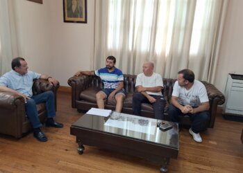 El intendente Julio Marini recibió a distintas instituciones
