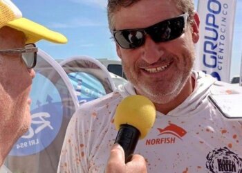 Un pescador de Tres Arroyos ganó las “24 horas de la Corvina Negra”
