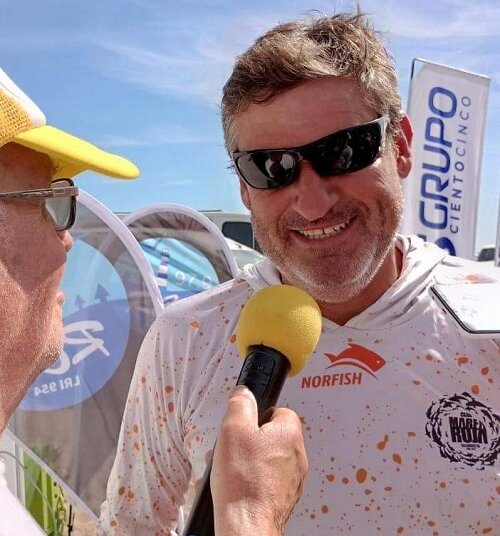 Un pescador de Tres Arroyos ganó las “24 horas de la Corvina Negra”