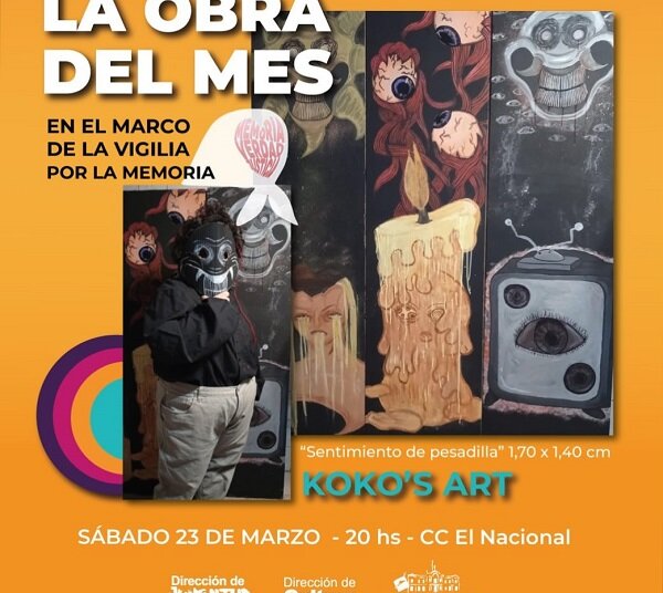 LA OBRA DEL MES: «Sentimiento de pesadilla» de KOKO’S ART.