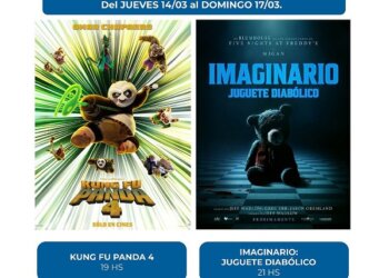 Cartelera del Marinelli: Kun Fu Panda 4 e Imaginario Juguete Diabólico