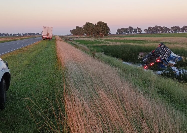 Accidente con heridos leves sobre ruta 3