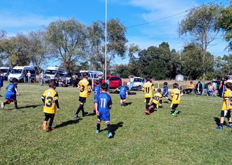 Se desarrolló el Encuentro de Fútbol Infantil en Tedín Uriburu