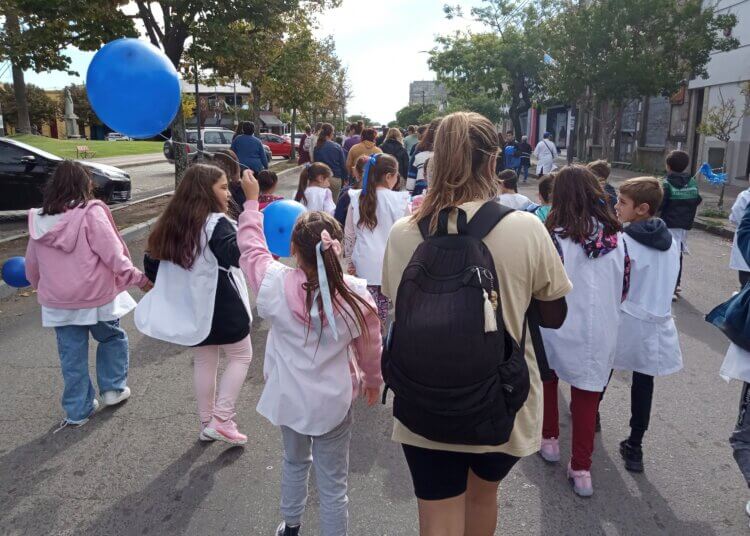 El intendente acompañó la caminata por Día Mundial de Concientización sobre el Autismo