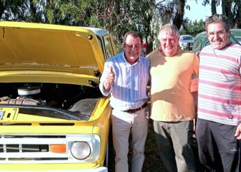 El intendente Marini acompañó la 4ta Juntada Fierrera de Mestizo Garage