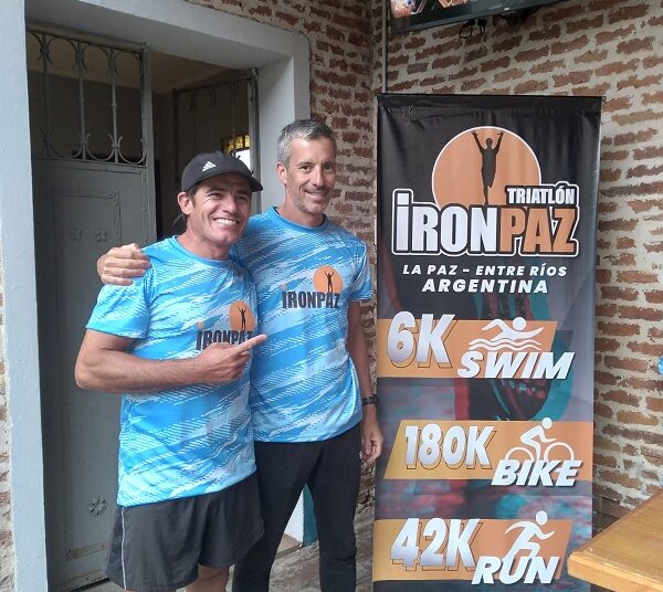 Comisso, Martínez y Laguna presentes en el Iron Paz de Entre Ríos