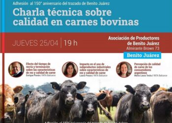 Charla Técnica sobre Calidad de carnes Bovinas