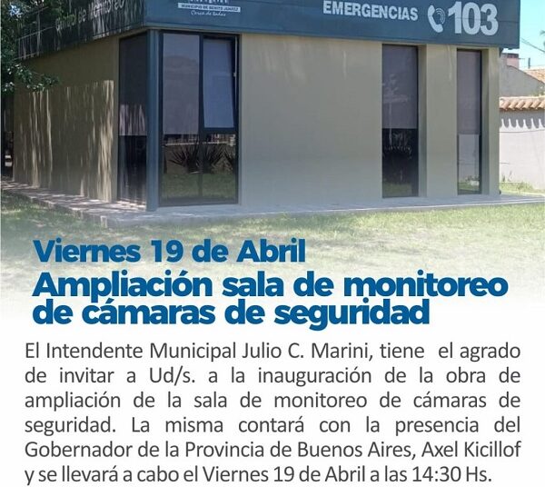 Hoy llega a nuestra ciudad el Gobernador Axel Kicillof  para participar de varias actividad