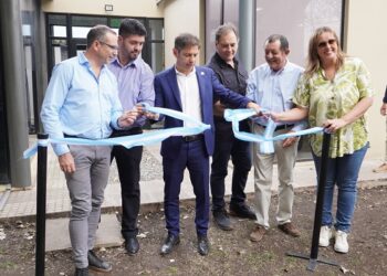 El Gobernador Axel Kicillof inauguró la ampliación del Centro de Monitoreo