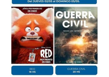 Este fin de semana en el Marinelli,  Red y  Guerra Civil