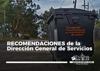 Recomendaciones de la Dirección General de Servicios
