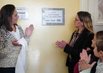 Imposición del nombre “Dr. Luis Aníbal Ávila” a la Sala de Pediatría del Hospital Municipal