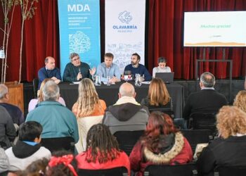 Ministerio de Asuntos Agrarios, lanzaron un plan de forestación para el Municipio de Olavarría