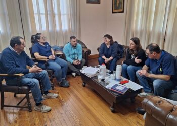 El intendente mantuvo reuniones con responsables de Salud y Medioambiente