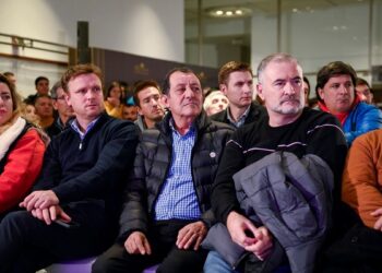 Julio Marini presente en el lanzamiento de los Juegos Bonaerenses 2024