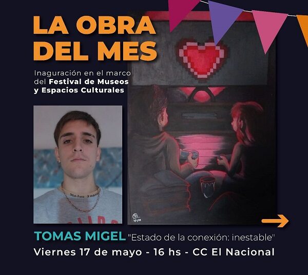 La Obra del Mes de Mayo, Clase Abierta en el marco del FESTIVAL de MUSEOS y ESPACIOS CULTURALES