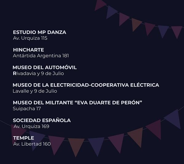 Se viene esta semana el FESTIVAL de los #Museos y los Espacios Culturales.