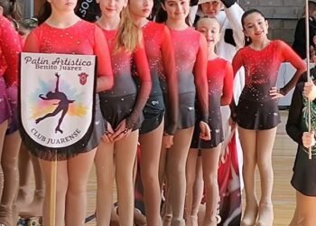 Seis primeros puestos lograron las patinadora de Juarense en el Regional de la Asociación Tandilense