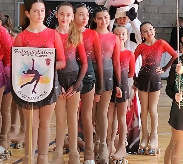Seis primeros puestos lograron las patinadora de Juarense en el Regional de la Asociación Tandilense