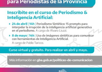 Ciclo de capacitaciones Abiertas para periodistas