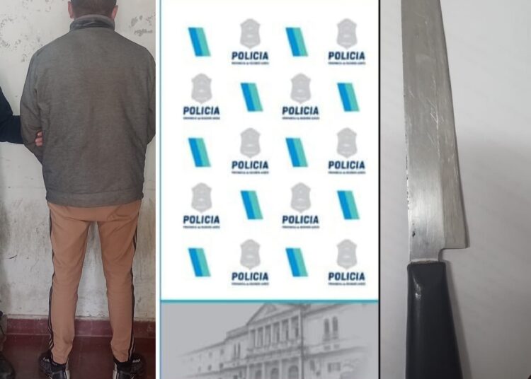 Detuvieron a un ciudadano que portaba un arma blanca