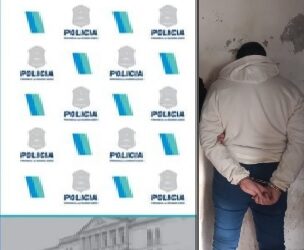 Detienen a un masculino por robo con uso de arma blanca
